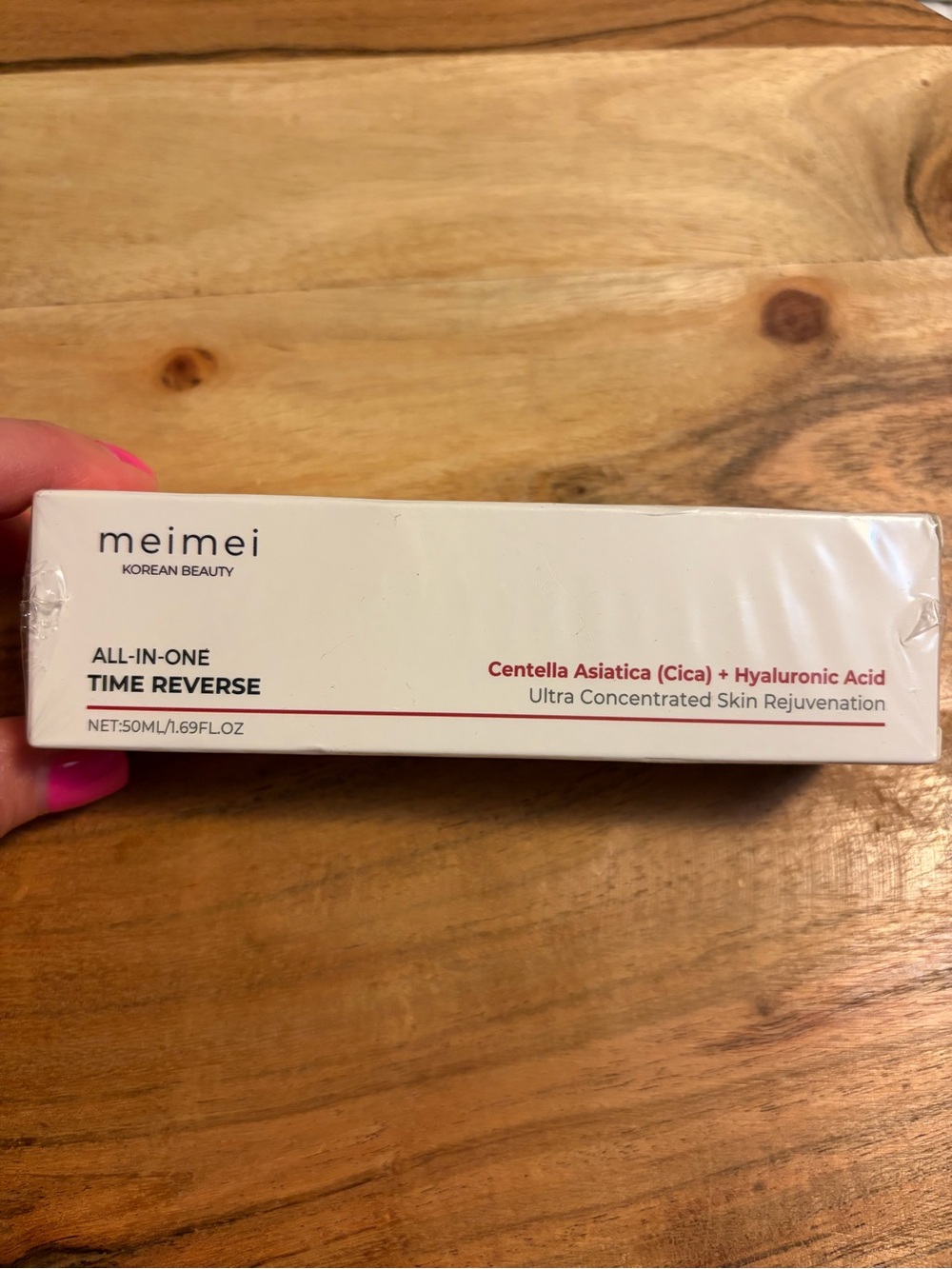 meimei Korean Beauty Skincare All-In-One Time Reverse Cream NWT Rejuvenation